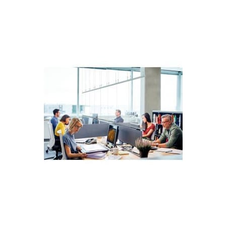 Testrite Instrument Co GEC 153; Ceiling Mounted Personal Safety Partition, 4'W x 7'H TT-1988